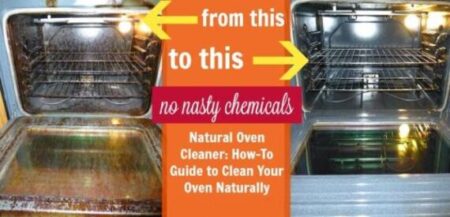 CLEAN OVEN WITHOUT HARSH CHEMICALS